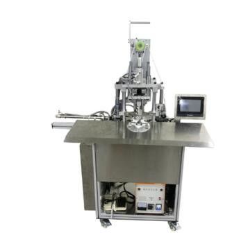 3개 가닥 비 길쌈된 직물 탄력 있는 가면 귀 반복 용접 기계